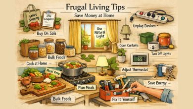 frugal living tips to save money fast at home