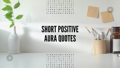 short positive aura quotes